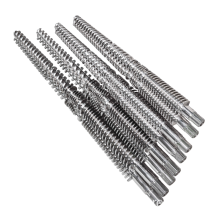 Conical twin screw barrel para sa plastic board machine